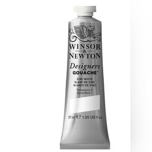 Winsor & Newton Zinc White Designers Gouache